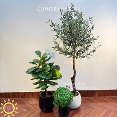 Tiểu cảnh combo cây giả decor (Set 08)