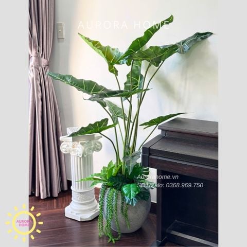 Cây giả trang trí (Set cây decor 08)