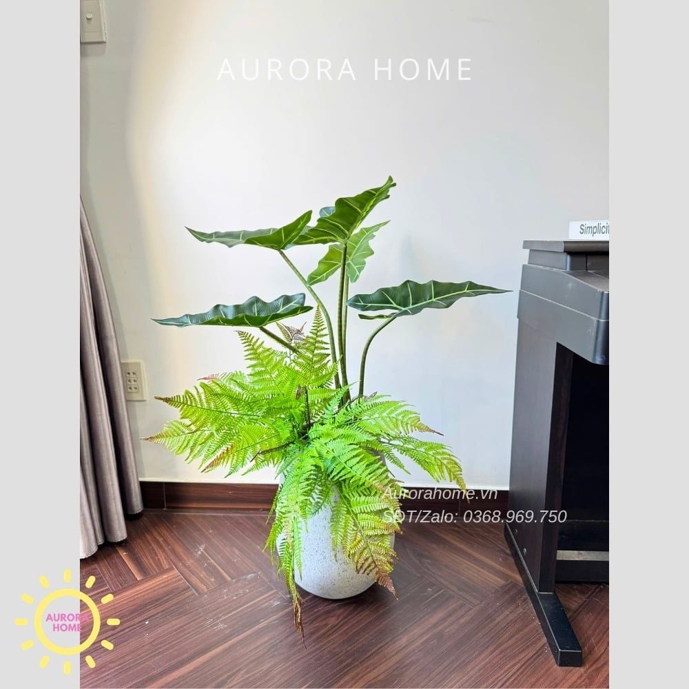 Cây giả trang trí (Set cây decor 05)