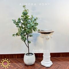 Cây giả Premium cây lá khuynh diệp xinh xắn