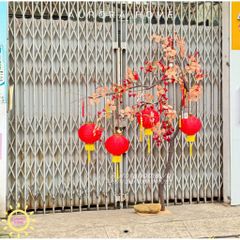 Cây lồng đèn trang trí Tết cổ truyền (Thiết kế theo yêu cầu)