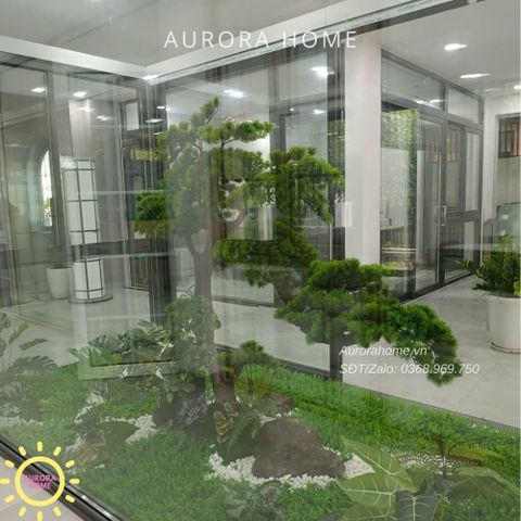 Cây tùng bonsai giả thiết kế theo yêu cầu (Mẫu 16)
