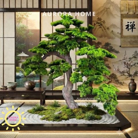 Cây tùng bonsai giả (Mẫu 22)