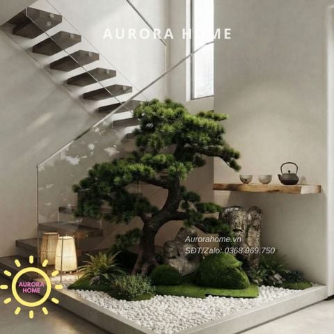 Cây tùng bonsai giả (Mẫu 23)