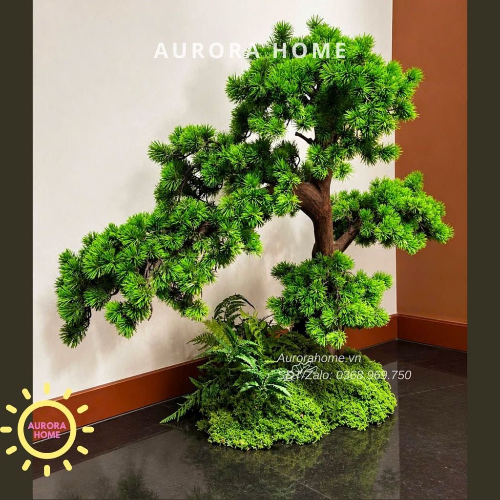 Cây tùng bonsai giả (Mẫu 19)
