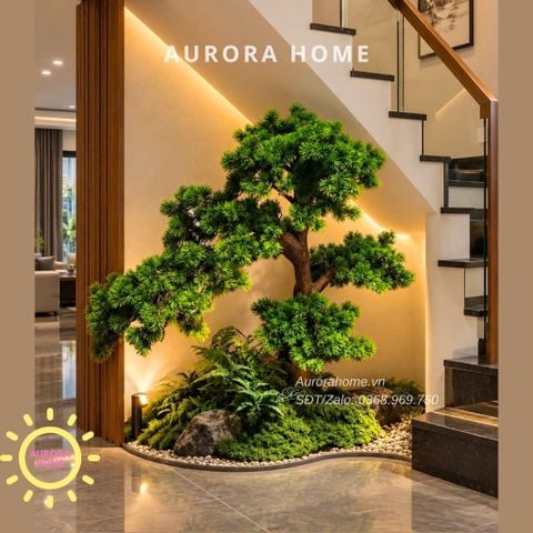 Cây tùng bonsai giả (Mẫu 19)