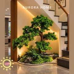 Cây tùng bonsai giả (Mẫu 19)