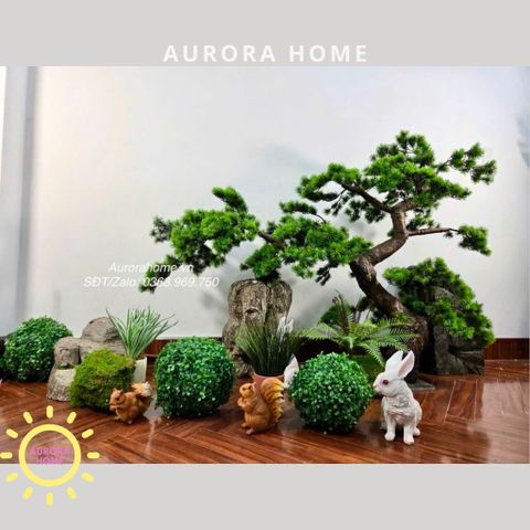 Cây tùng bonsai giả (Mẫu 33)