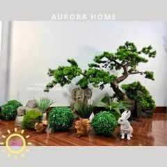 Cây tùng bonsai giả (Mẫu 33)
