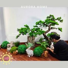 Cây tùng bonsai giả (Mẫu 33)
