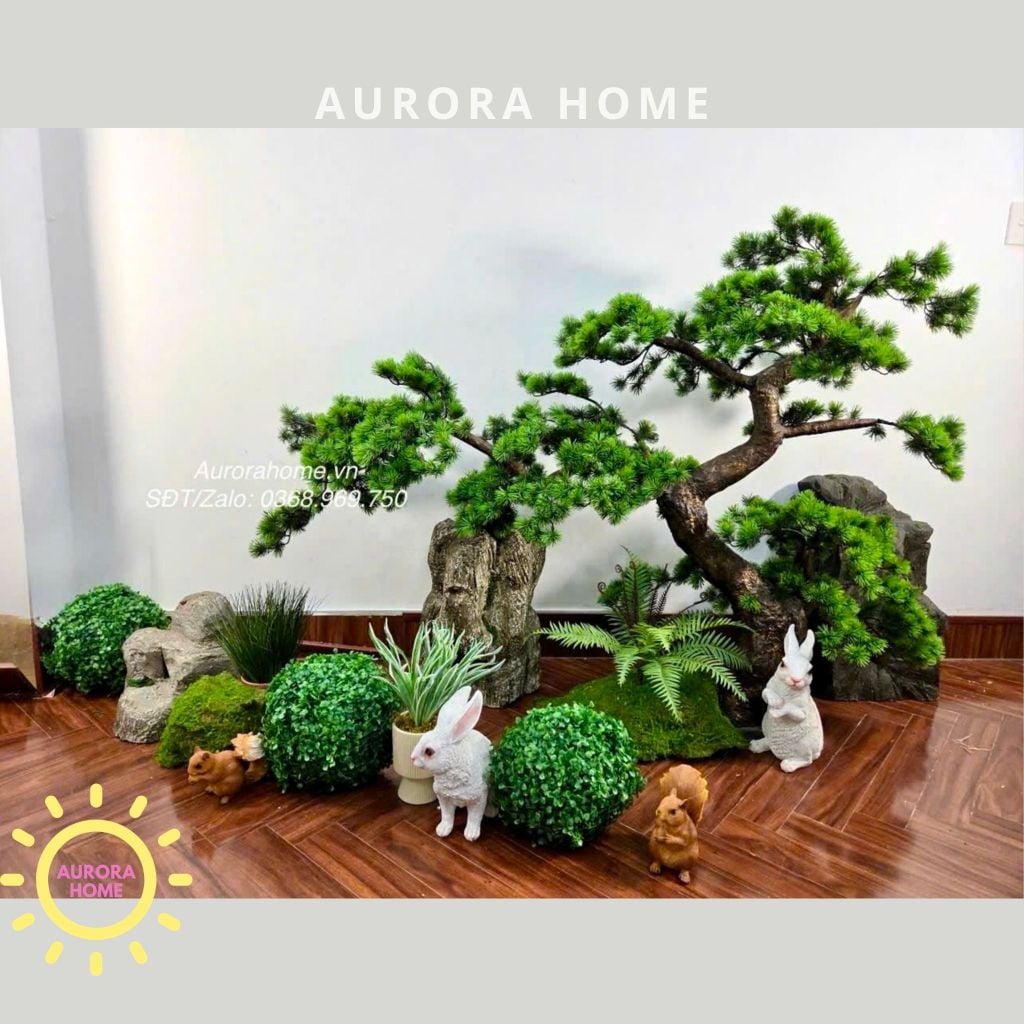 Cây tùng bonsai giả (Mẫu 33)