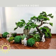 Cây tùng bonsai giả (Mẫu 33)