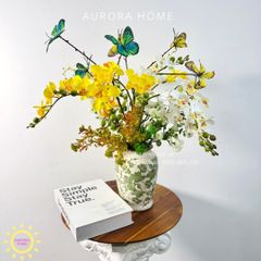 Chậu hoa lan tiểu hồ điệp Sắc Xanh