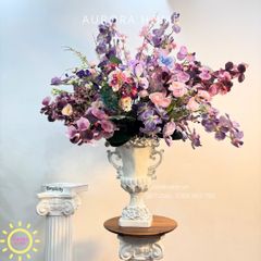 Bình hoa giả lớn trang trí đại sảnh Sakira Kiyouko