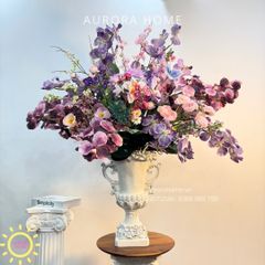 Bình hoa giả lớn trang trí đại sảnh Sakira Kiyouko