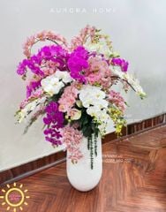 Chậu hoa lan hồ điệp Phi Yến cao cấp (cao 160cm phối 4 mặt)