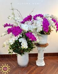 Chậu hoa lan hồ điệp giả Thiên Thời (150cm)