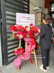 Kệ hoa giả cao cấp Red in Fate