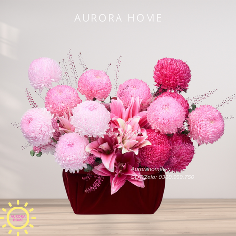 Giỏ hoa tươi chúc mừng Sắc Xuân 11