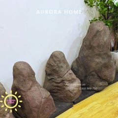 Tiểu cảnh mô hình đá giả decor thiết kế