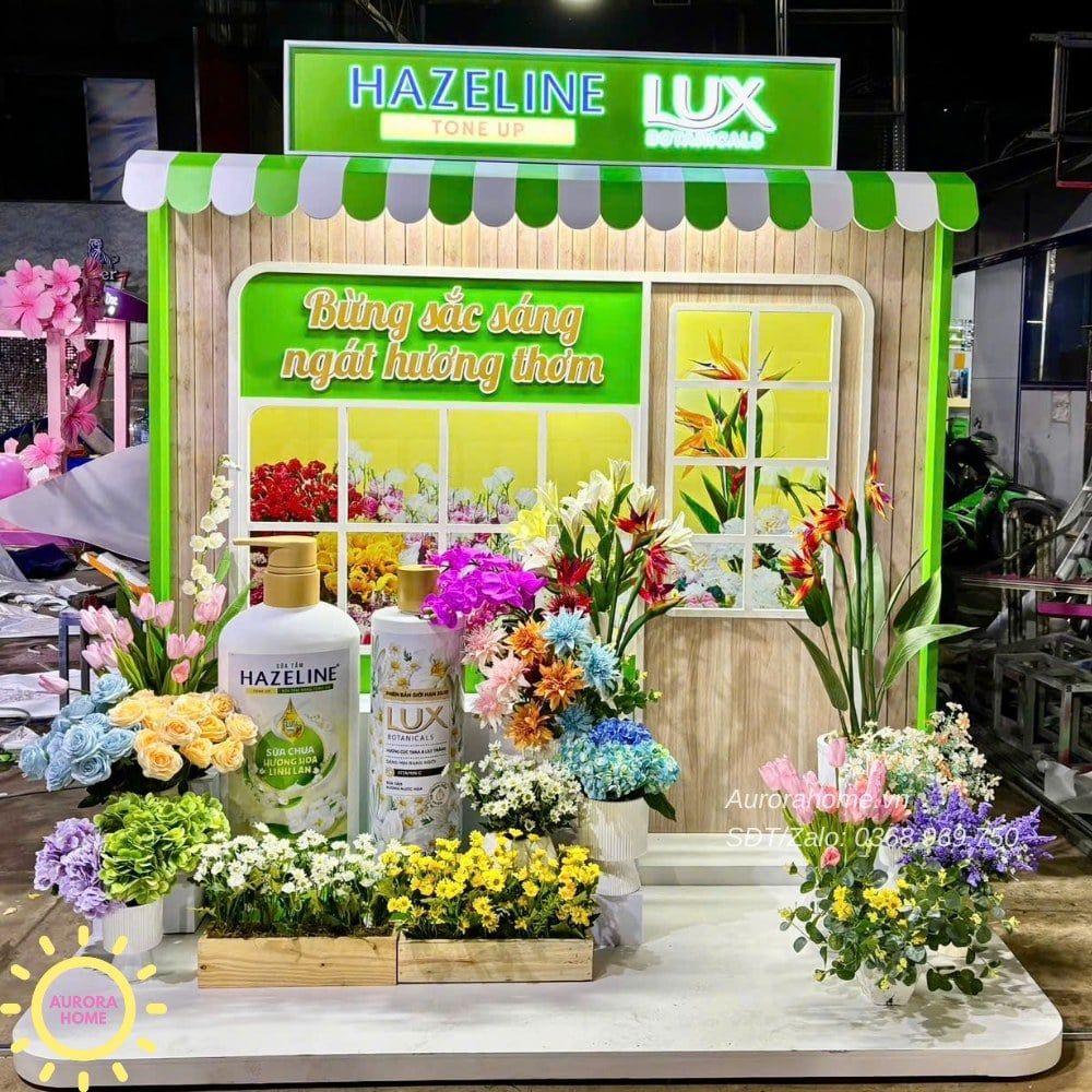 Dịch vụ trang trí tiểu cảnh, cảnh quan cây hoa theo yêu cầu