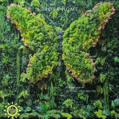 Tường cây giả thiết kế độc đáo theo yêu cầu (Mẫu 15)