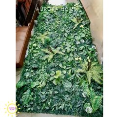 Tường cây giả xanh xinh xắn có thể giao xa tự lắp (Mẫu 15)