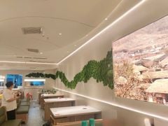 Tường rêu bảo tồn trang trí quán ăn, nhà hàng (Mẫu 2)