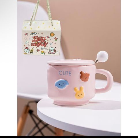  Ly Sứ NL0038 Họa Tiết Động Vật 3D Nổi Bật 