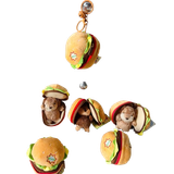  Móc khoá MK005 Burger Mini – Cute, Lạ Mắt & Dễ Phối 