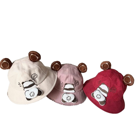  Nón NCC0319 cho bé tai gấu Bea   size 30-49cm – Dễ thương, che nắng tốt, bé đội không nóng 