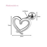  Bông Tai Titan TBKT01 – Nhiều Mẫu Cực Xinh 