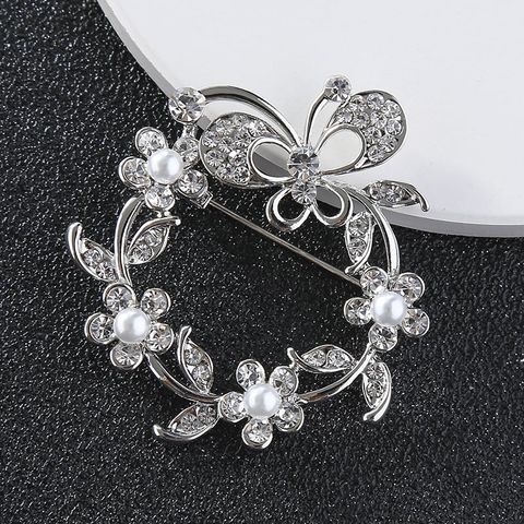  Cài áo ACA013 vòng hoa đính đá – Thanh lịch dịu dàng, tinh tế cuốn hút ✨ 