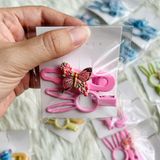  Kẹp tóc KTT0080 Nhiều màu xinh xắn 