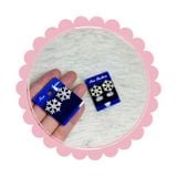  Bông tai TB0458 - Bông Tuyết 1cm Sang Chảnh Nhẹ Nhàng 