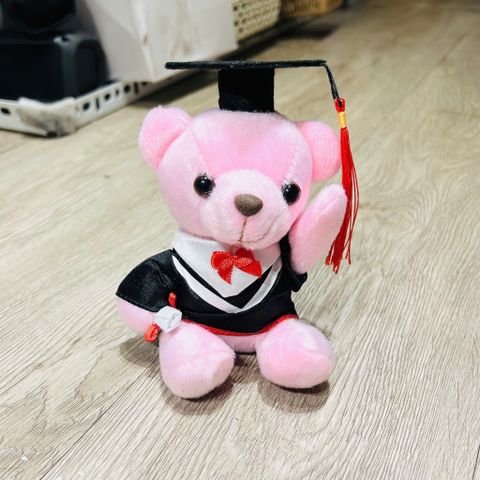  Móc Khóa MK124 – Gấu Cử Nhân Tốt Nghiệp Dễ Thương, Quà Tặng Ý Nghĩa 