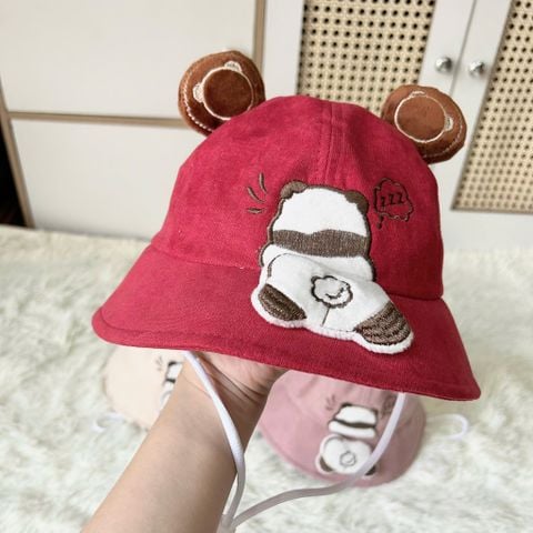  Nón NCC0319 cho bé tai gấu Bea   size 30-49cm – Dễ thương, che nắng tốt, bé đội không nóng 