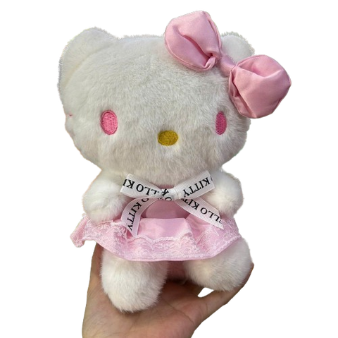 Thú bông Hello Kitty váy hồng CGC06 Dễ thương, mềm mịn, tặng bé cực xinh 