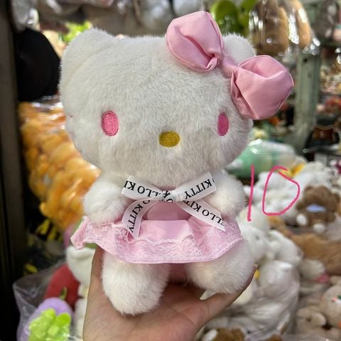  Thú bông Hello Kitty váy hồng CGC06 Dễ thương, mềm mịn, tặng bé cực xinh 