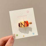  Kẹp tóc KTT0072 cà lem KTT0072 Set Đồ Ăn Siêu Cute 
