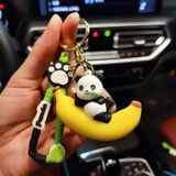  Móc khoá MK023 Gấu Trúc Ôm Chuối 