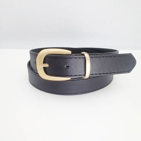  Thắt lưng MUNN03 Khóa Vuông Vintage – Thanh Lịch, Dễ Phối Đồ Hằng Ngày 