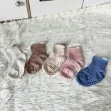  Vớ VOV007 cho bé  4-6 tuổi chống trượt, mềm thoáng, tông pastel siêu xinh 