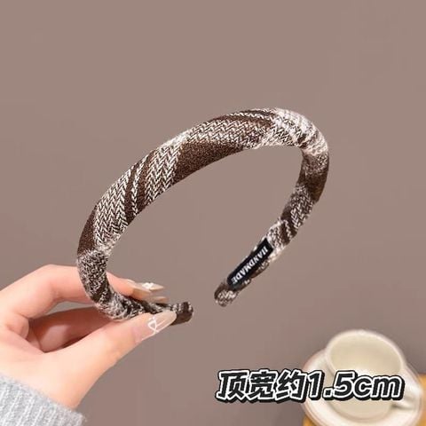  Cài tóc BDD022 Vải Caro Tweed Thanh Lịch – Phong Cách Hàn Quốc 