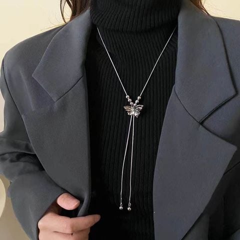  Dây chuyền DVC0014 Bướm Xinh Phong Cách Hàn – Thanh Lịch 