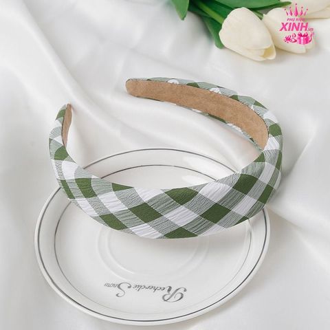  Cài tóc Caro 2.5cm BDD07  Chuẩn Vibe Nàng Thơ 