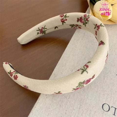  Cài vải họa tiết BDD06 – Chạm Nét Vintage 