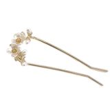  Trâm cài tóc KTT0035 – Tuyết hoa trắng ngọc trai tinh khôi, thanh lịch 