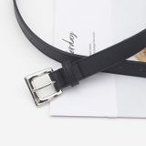  Thắt lưng MUNN04 Bản Nhỏ Khóa Vuông Basic – Nhẹ, Gọn, Dễ Phối Đồ 