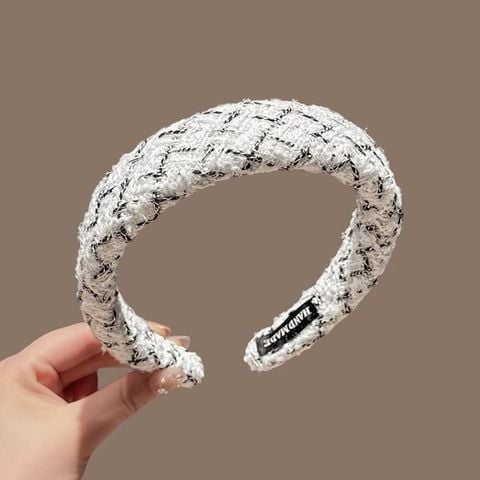  Cài tóc Tweed Bản Dày Sang Chảnh BDD019 – Thanh Lịch Chuẩn Tiểu Thư 